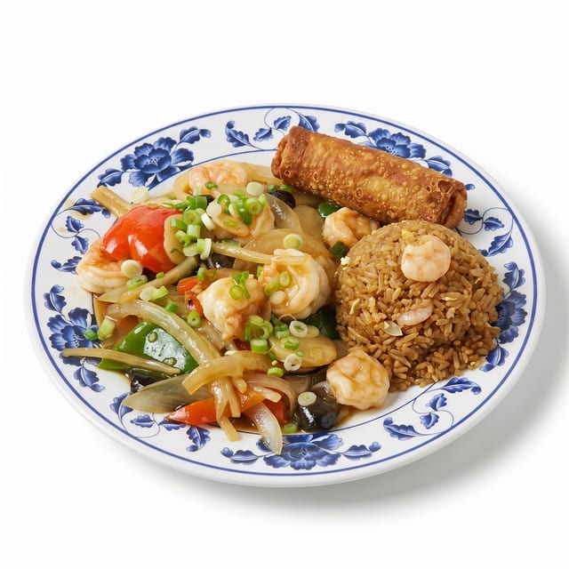 D12. Shrimp & Lobster Sauce Combination.