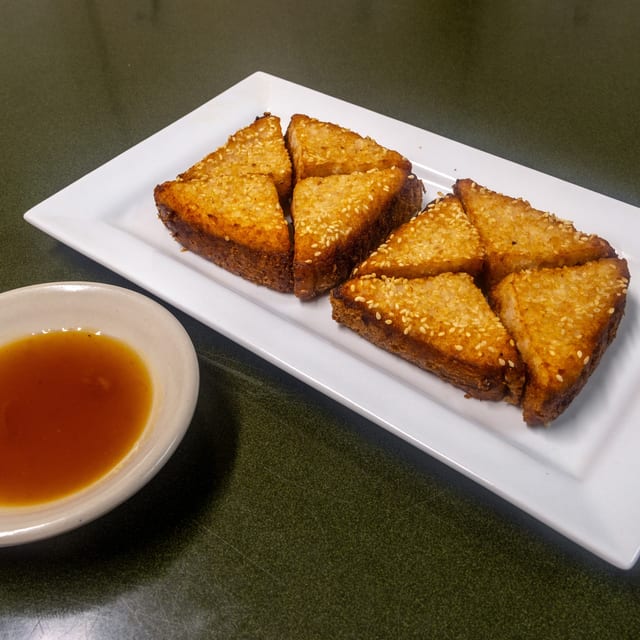 Shrimp Toast.