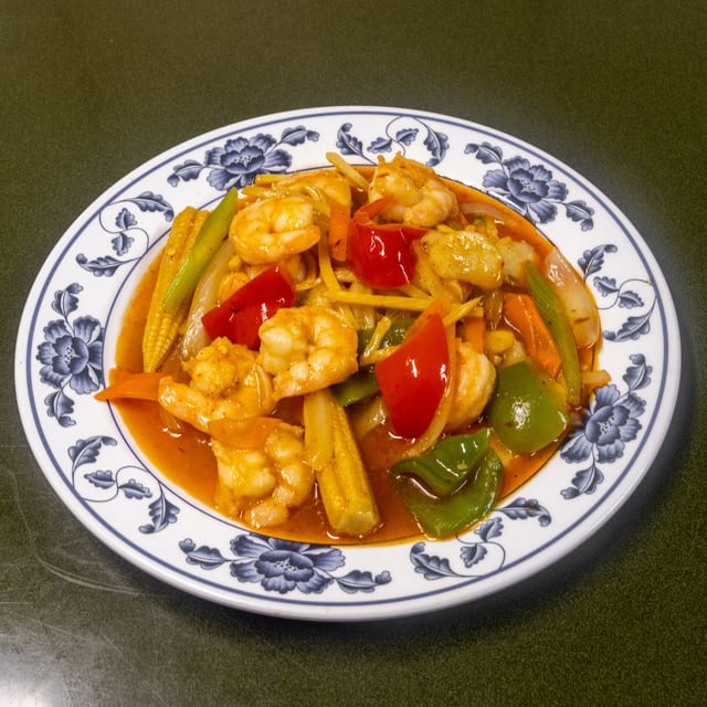 806. Curry Shrimp.
