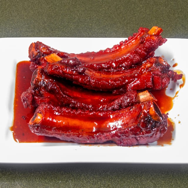 B.B.Q. Ribs.