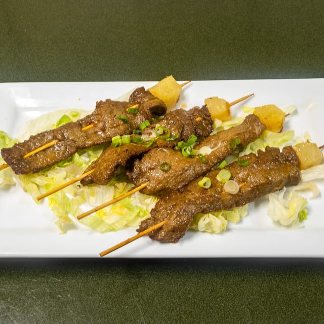 Beef Skewer.