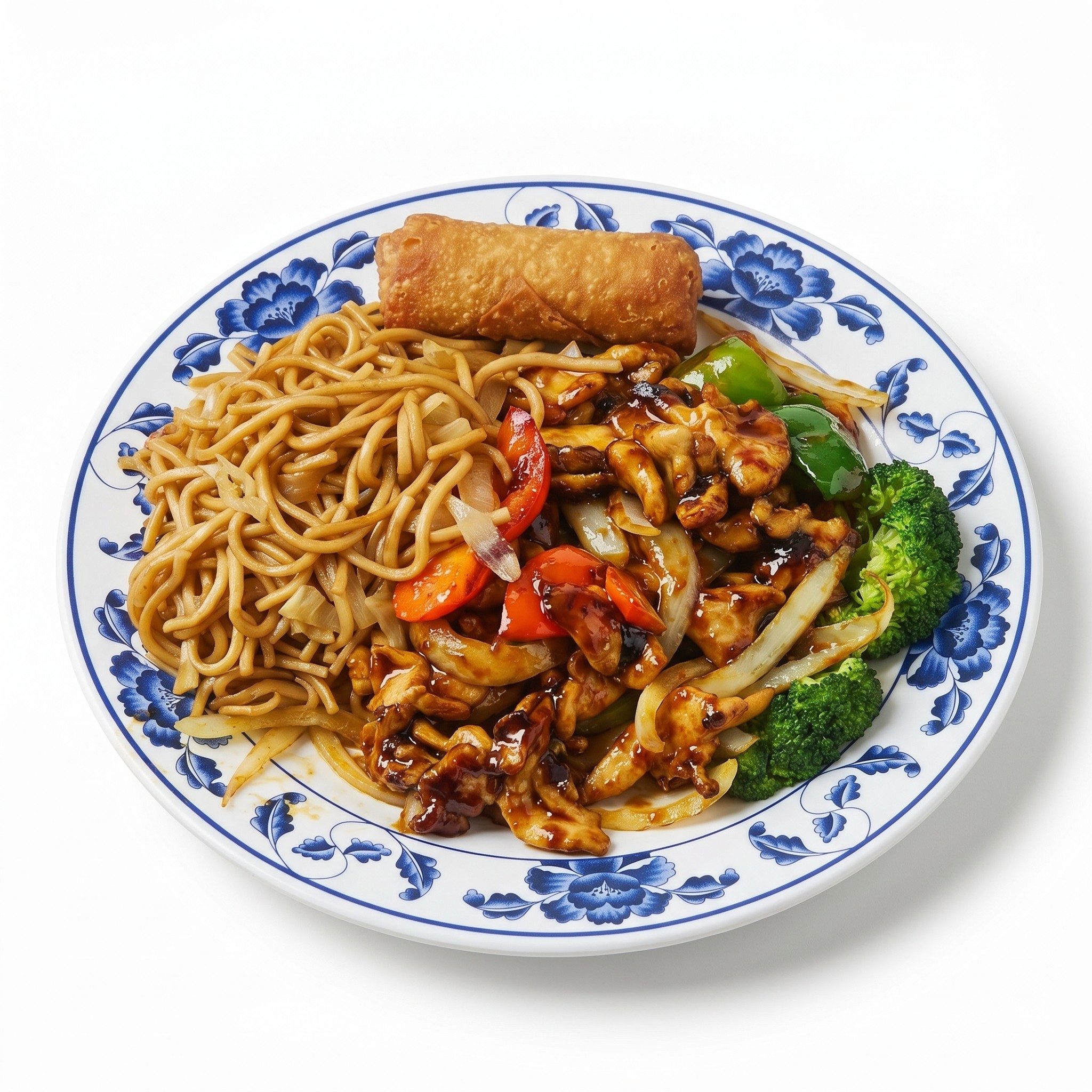 D26. Bourbon Chicken Combination.