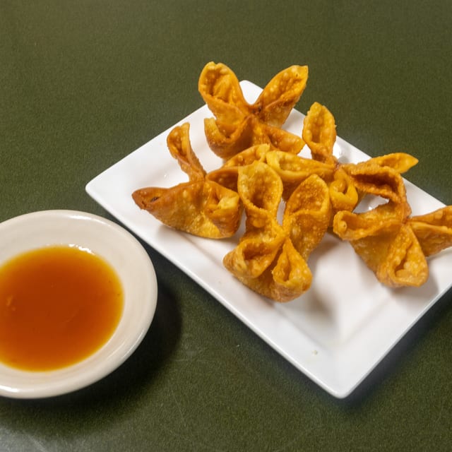 Crab Rangoon.