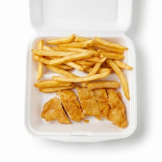 Kids Chicken with French Fries or Fried Rice or Lo Mein