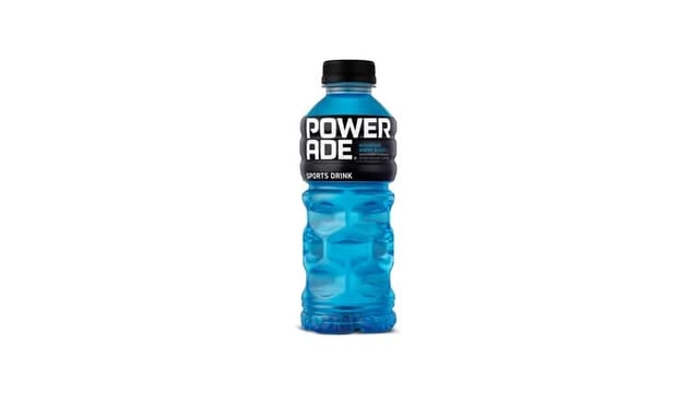 Blue Powerade (Bottle).