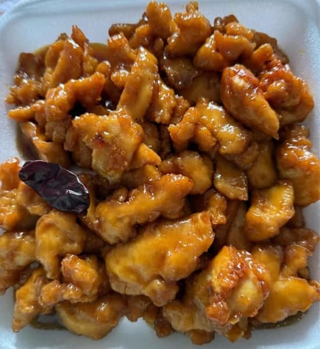 11. General Tsao's Chicken (Spicy) Sesame, Honey or Orange Chicken.