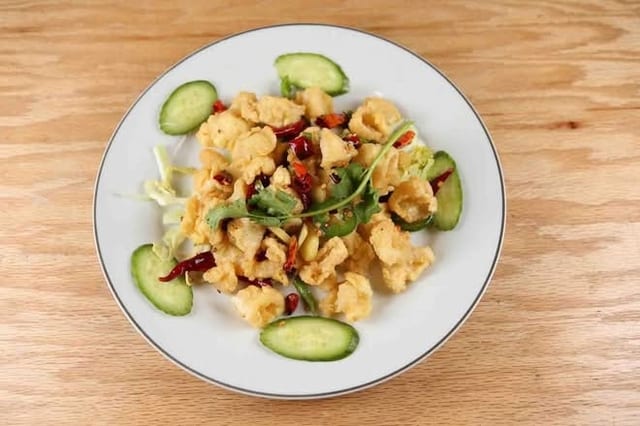 3. Szechuan Chicken or Shrimp or Beef.